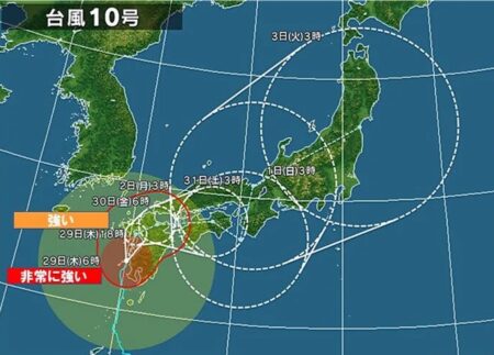 不用品処分は台風対策